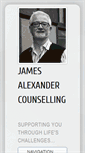 Mobile Screenshot of jamesalexandercounselling.com
